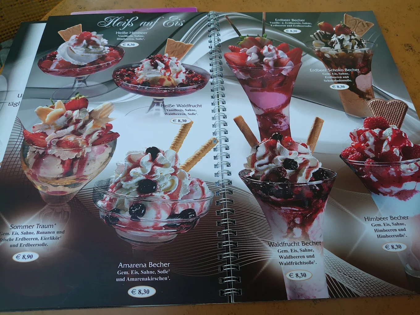 Café Eiscafe La Perla menu 1